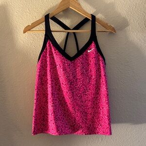 Nike Racerback Tankini Top, Size Medium